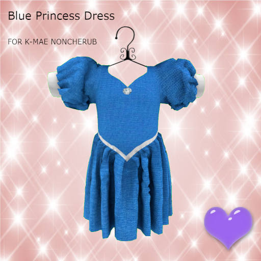 *HEB*Blue Princess Dress NC