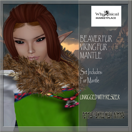 Yabusaka Petite Beaver Fur Mantle(BOXED)