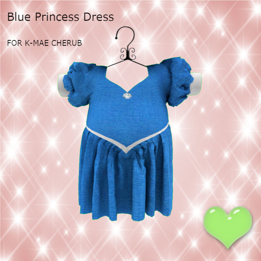 *HEB*Blue Princess Dress