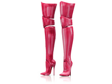 Garbaggio // Diana Boots - Fuchsia