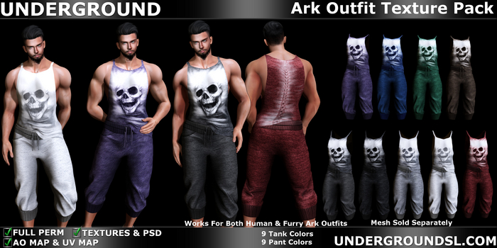 (UG) - Ark Outfit Texture Pack