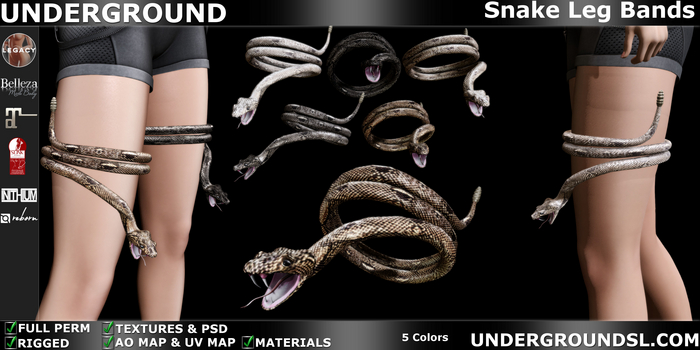 (UG) - Snake Leg Bands