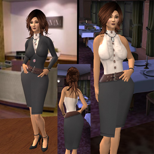 Paris Fantasies Charcoal Suit