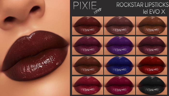 Pixie // Rockstar Lipsticks (LeLUTKA Evolution & Evolution X)