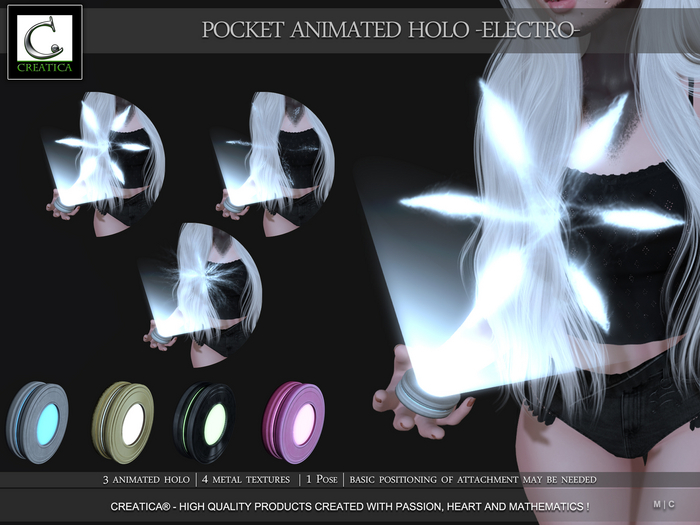 Pocket Animated Holo -Electro by CREATiCA