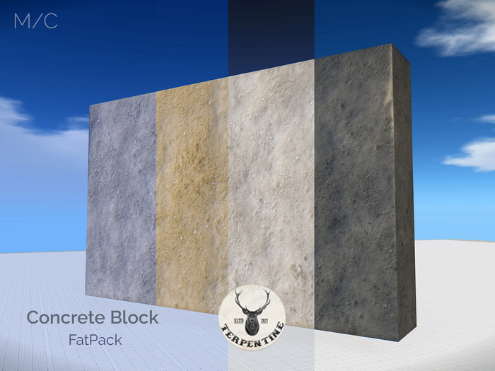 Terpentine - Concrete Block FatPack