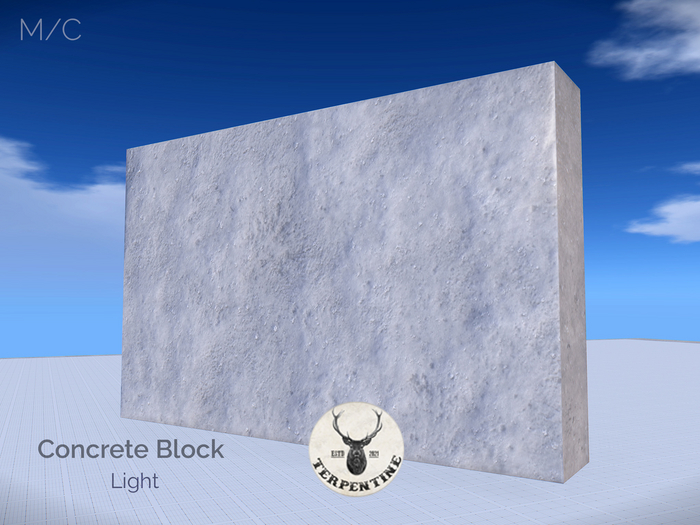 Terpentine - Concrete Block (Light)