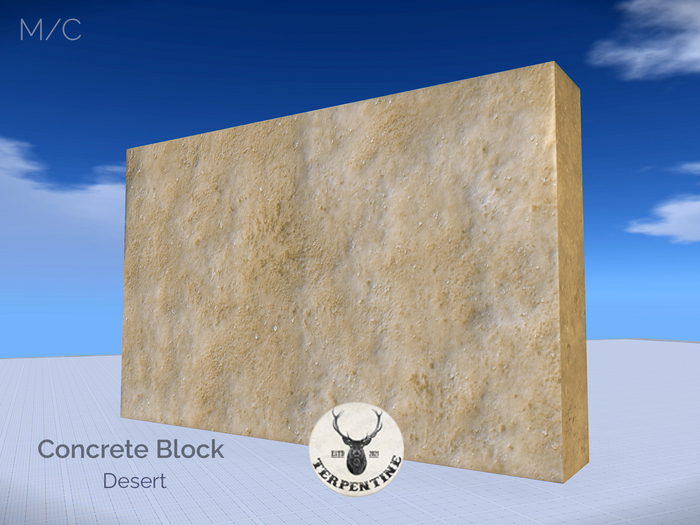 Terpentine - Concrete Block (Desert)