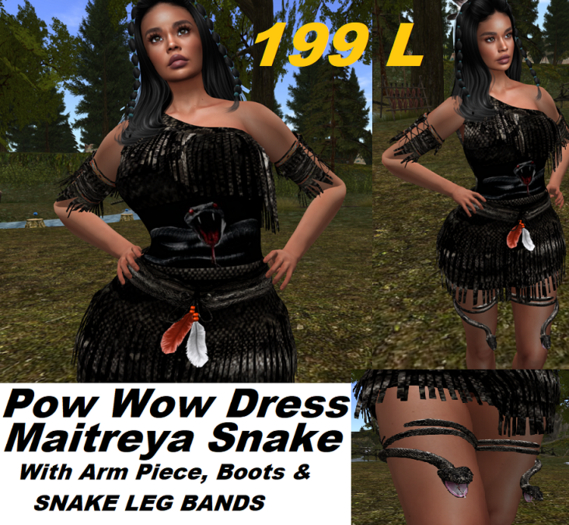 Pow Wow Dress Maitreya Snake box