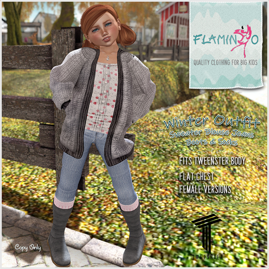 F} Winter Roses Outfit (Tweenster)
