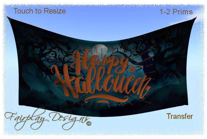 ~R~ Happy Hallowen Horror Banner~