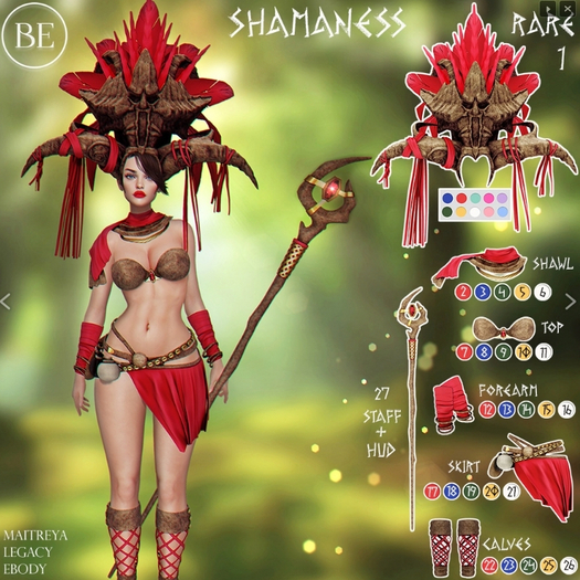 1. Belle Epoque - Shamaness - RARE