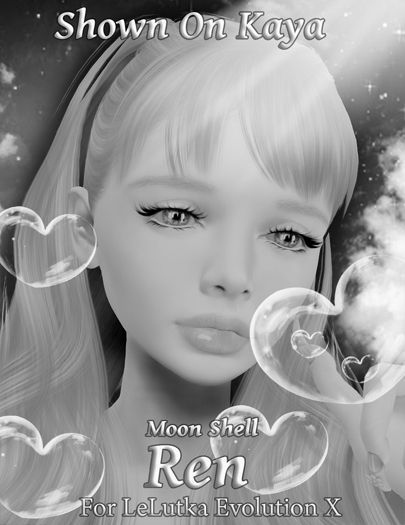 Moon Shell Demo Ren Skin BOM Lelutka Evo X 