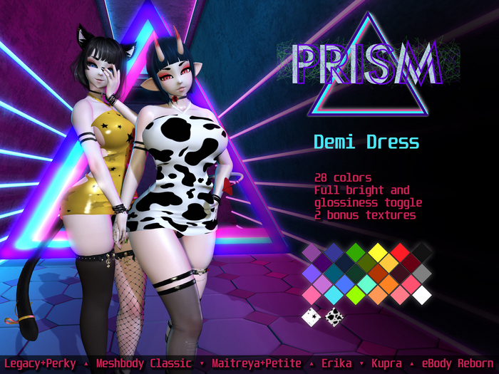 //PRISM// - Demi Dress - Fatpack