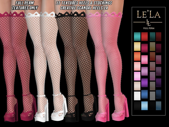 CREATIVE SCANDAL. HEELS 14 T.Pack 2