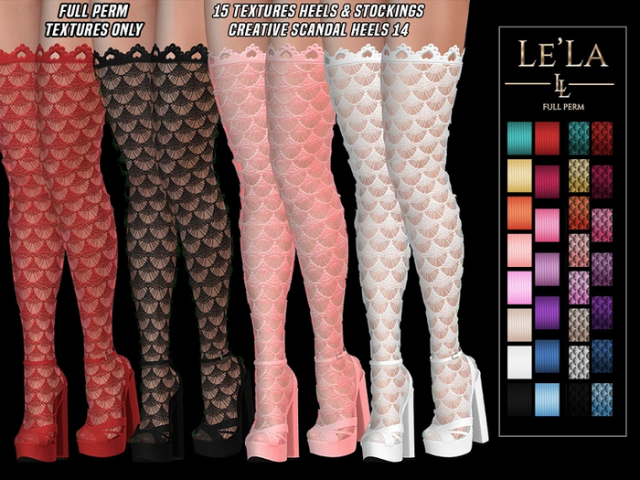 CREATIVE SCANDAL. HEELS 14 T.Pack 1