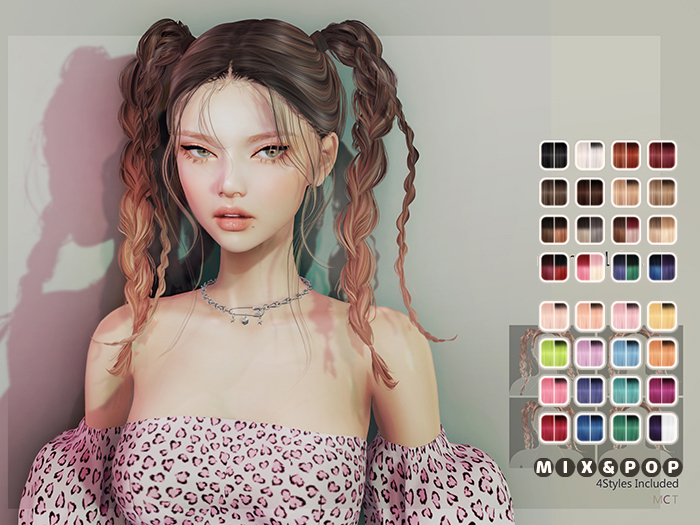 [monso] Liah Hair /Mix & Pop