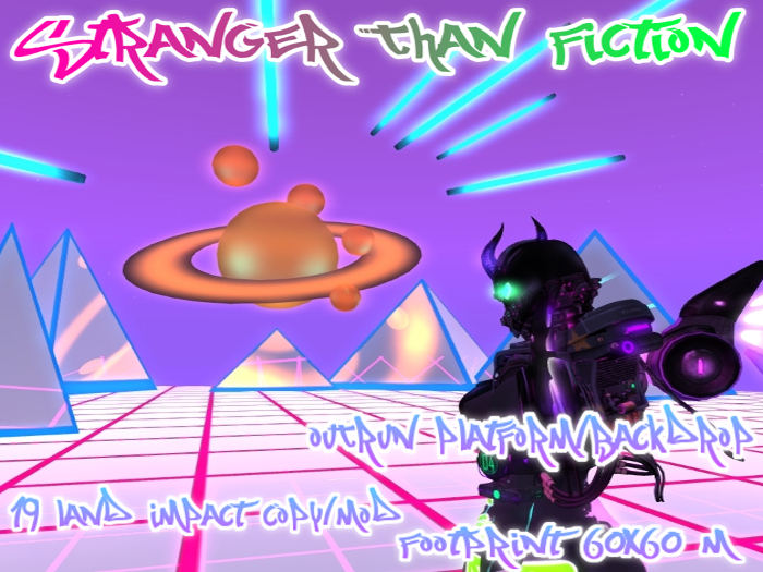 STF - Mesh Outrun  Platform/Backdrop