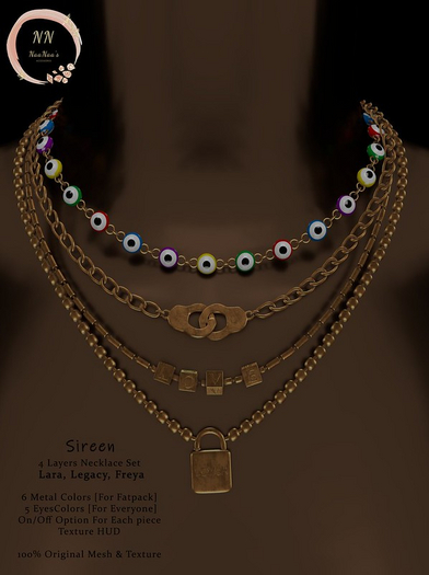 NaaNaa's Sireen Set Gold