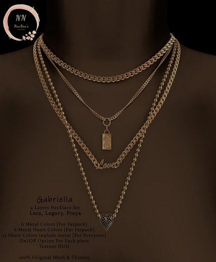 NaaNaa's Gabriella Necklace Set Fatpack