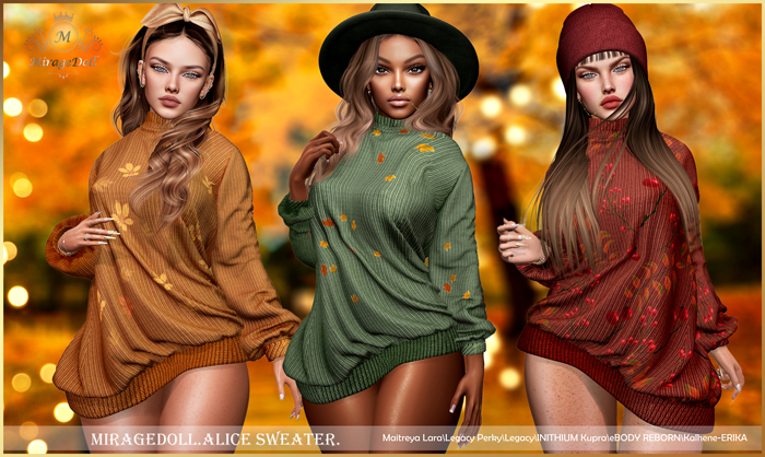 MirageDoll.Alice sweater.FATPACK
