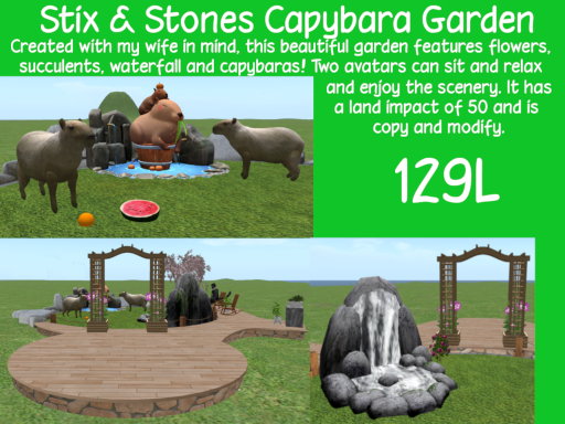 ~S&S~ Capybara Garden (add)