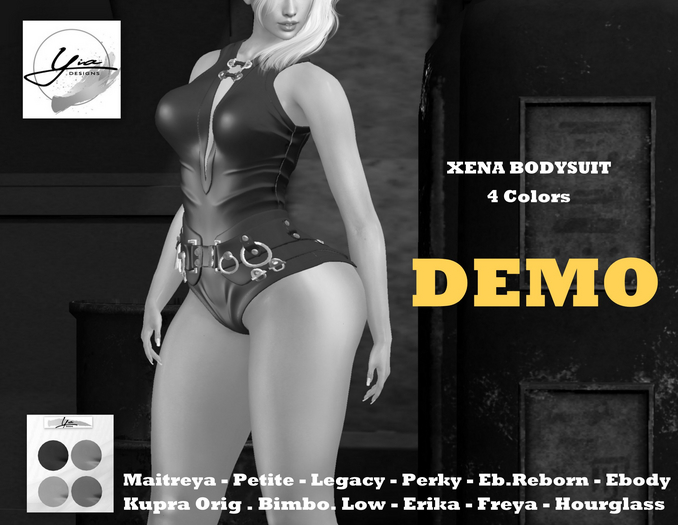 ..YIA.. Xena Bodysuit DEMO 3 MIN