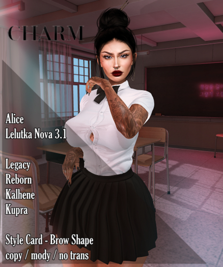[CHARM] Alice for Lelutka Nova 3.1