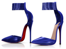 Garbaggio // Ebony D'Orsay - Blue