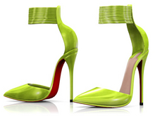 Garbaggio // Ebony D'Orsay - Lime