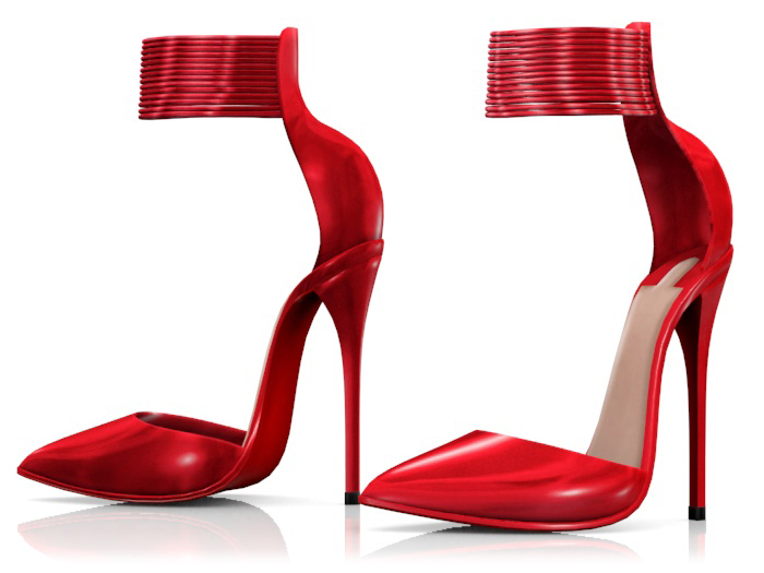 Garbaggio // Ebony D'Orsay - Red
