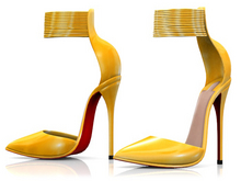 Garbaggio // Ebony D'Orsay - Yellow