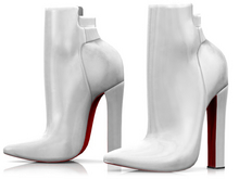 Garbaggio // Jaquelyn Boots - White