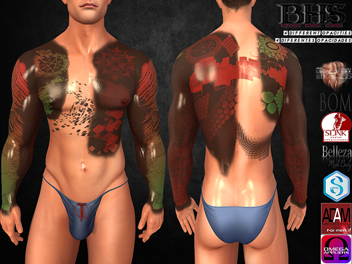 ::BHS:: Disorder Male Tattoo