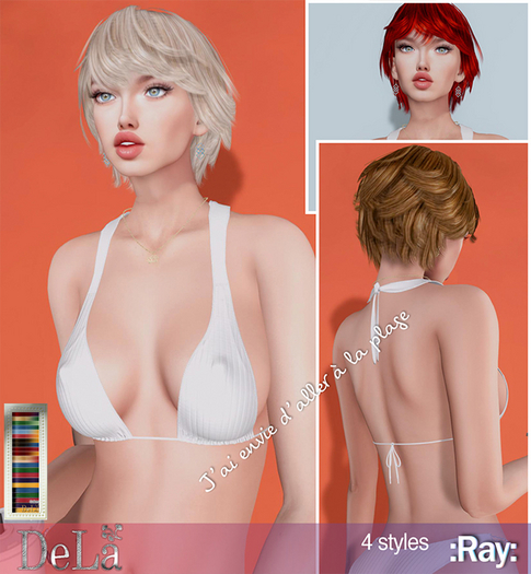 =DeLa*= Mesh Hair "Ray" Colors