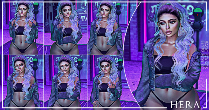 HERA - Basic Stands Beno Pose Set.