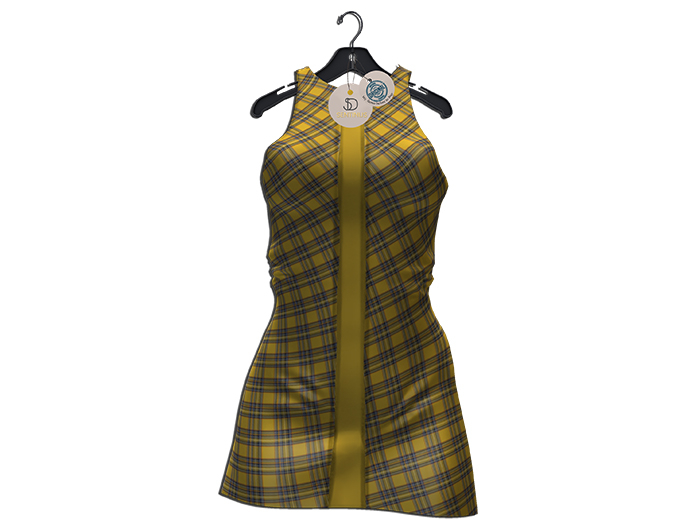 SENTINUS - Odelle Dress Pattern Yellow