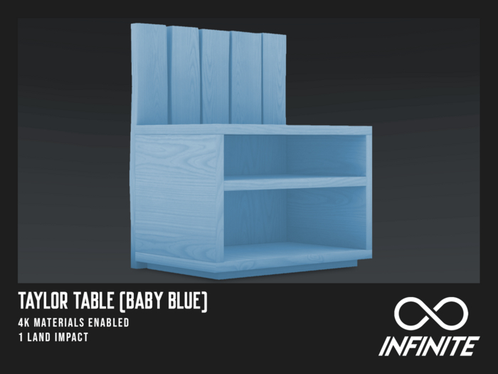 Infinite - Taylor Table (Baby Blue)