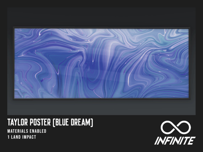 Infinite - Taylor Poster (Blue Dream)