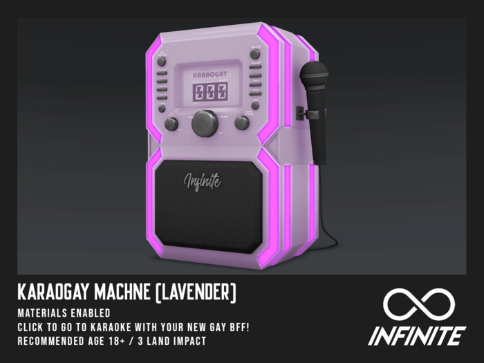 Infinite - Karaogay Machine (Lavender)