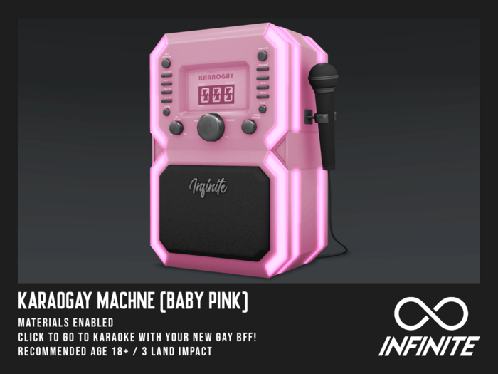 Infinite - Karaogay Machine (Baby Pink)