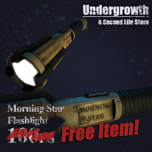 !!FREE!! Undergrowth:: Morningstar Flashlight