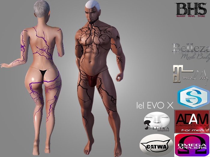 :: BHS :: Thunder Unisex Full Tattoo