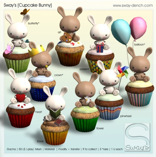 Sway's [Cupcake Bunny] crown RARE