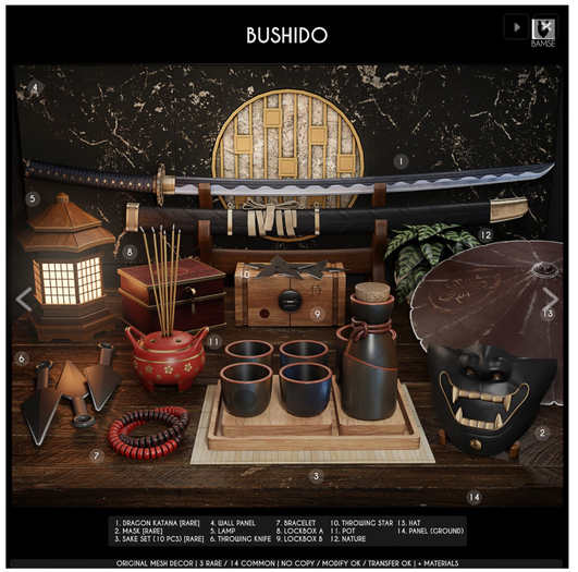 13. BAMSE : Bushido - Hat