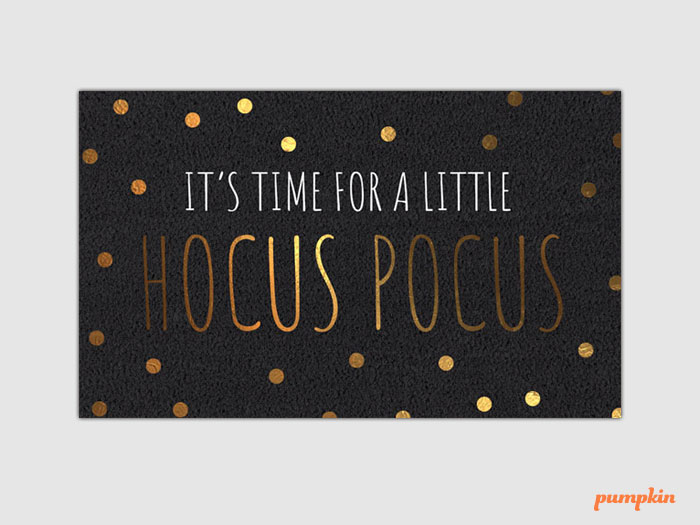 Hocus Pocus Door Mat