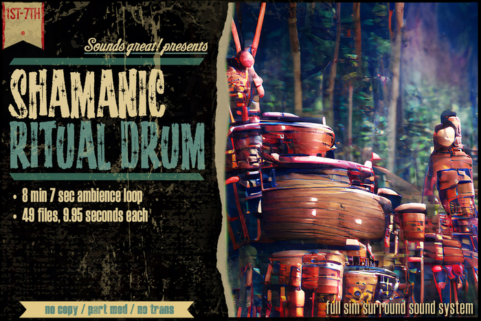 Sounds Great! Ambient System - Shamanic Ritual Drumming