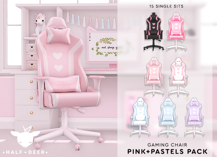 Gaming Chair [Pinks + Pastels Fatpack]