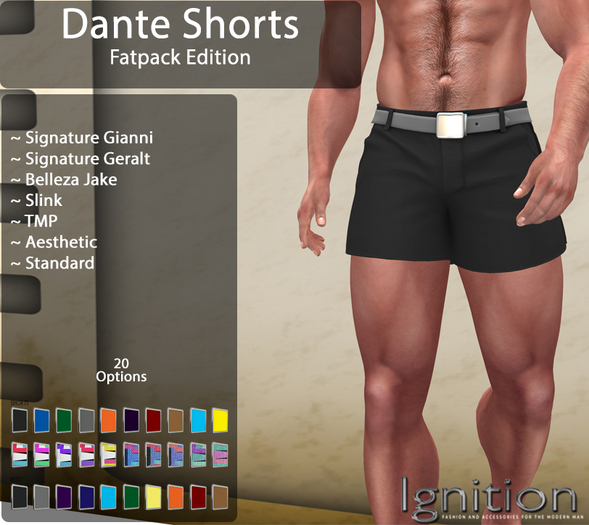 Ignition Dante Shorts Fatpack