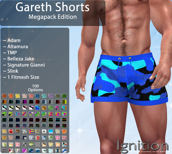 Ignition Gareth Shorts Mega Pack